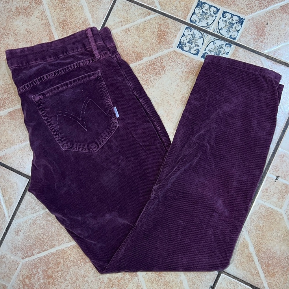 MOTHER The Looker little bit country corduroy jeans pants bottoms denim